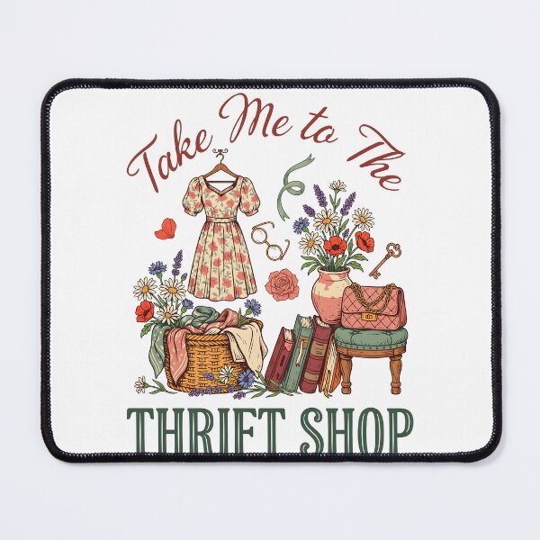 Item preview, Take Me to The Thrift Shop Vintage Cottagecore Thrifter designed and sold by Redgiant87x.