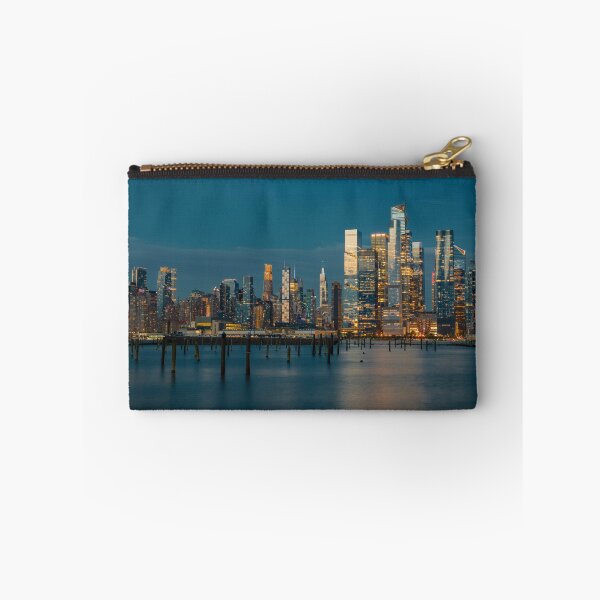 Item preview, New York City Skyline - Panoramic Night Art designed and sold by DGMaxShop.