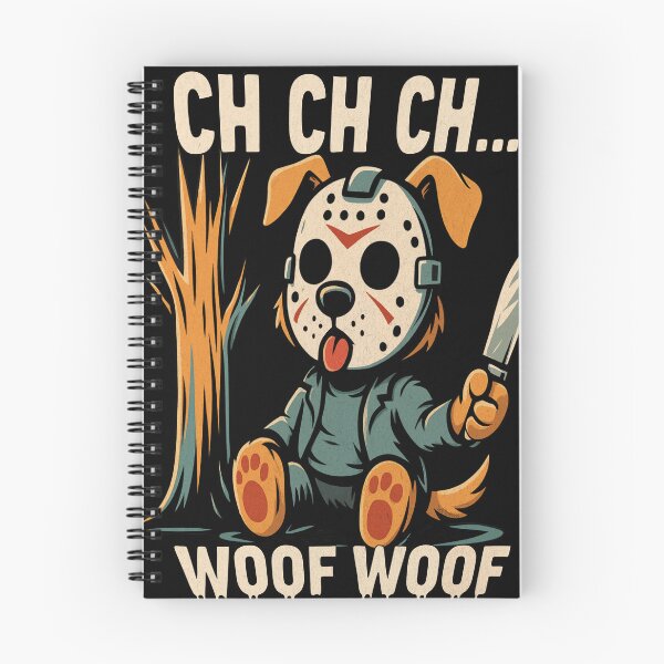 Item preview, CH CH CH… WOOF WOOF – Funny Horror Dog designed and sold by JackDraws88.