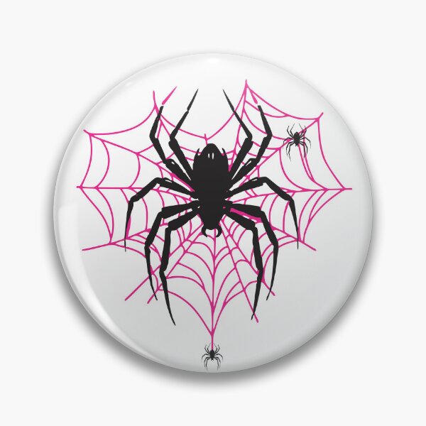 Item preview, Neon Web – Pink Spider Gothic Halloween Design designed and sold by essamtariq.