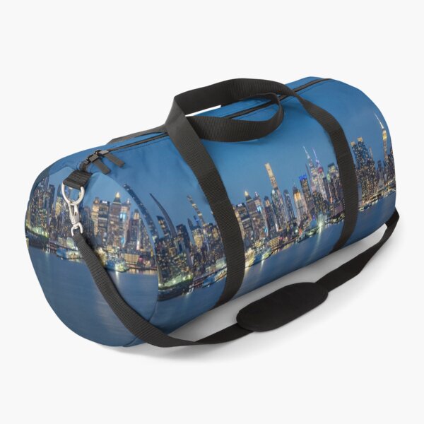 Item preview, New York City Skyline - Panoramic Night Art designed and sold by DGMaxShop.