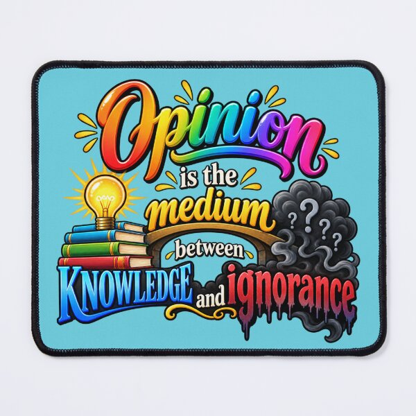 Item preview, The Middle Ground of Opinion designed and sold by Quote Gallery.