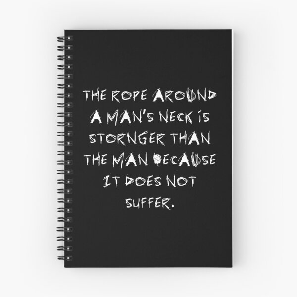 Item preview, The Rope Around a Man’s Neck - Charles Bukowski Quote designed and sold by stillshade.