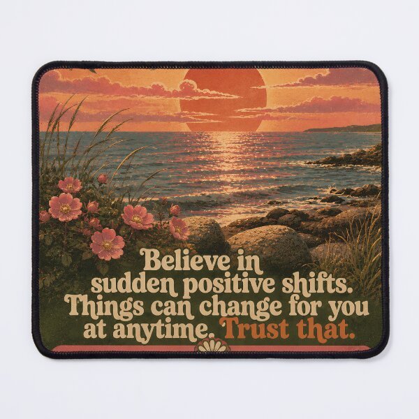 Item preview, Believe in Sudden Positive Shifts designed and sold by Sandy Beach Decor.