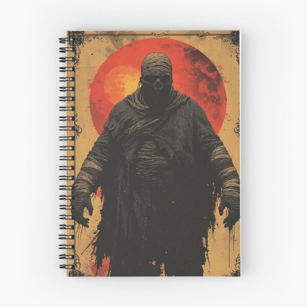 Item preview, HELL-O-WEEN: Mummy; Limited Edition Monster Tees designed and sold by FANTASY FRENZY.
