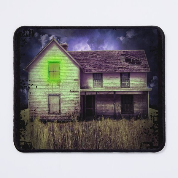 Item preview, Haunted House (Purple and Green Version) designed and sold by JanGrackle.
