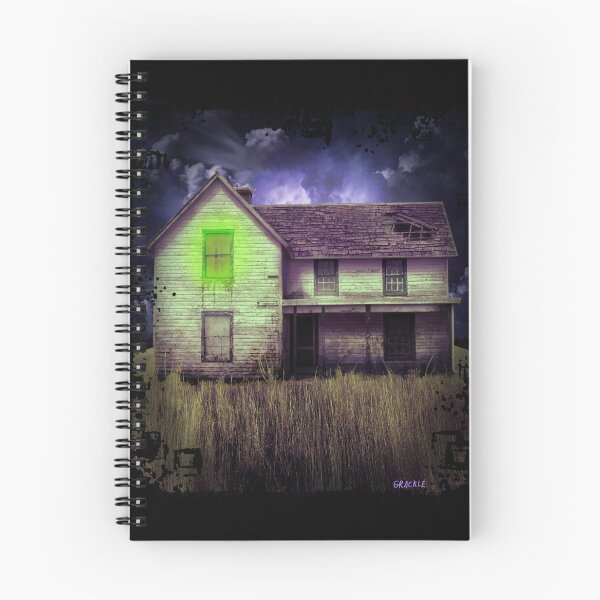 Item preview, Haunted House (Purple and Green Version) designed and sold by JanGrackle.