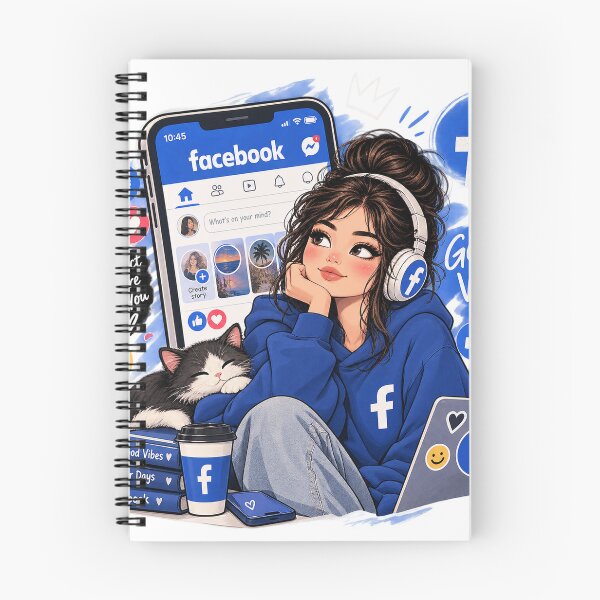 Item preview,  Facebook /Social Media / Internet Culture / Digital Lifestyle / Tech Lovers designed and sold by AlA2 3MER.