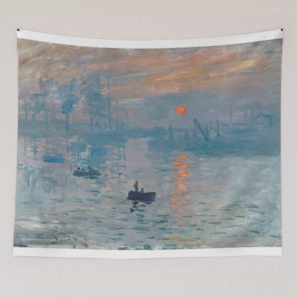 Artikelvorschau, Impression Sonnenaufgang, Gemälde von Claude Monet, impressionistischer Stil entworfen und verkauft von antiqueart.
