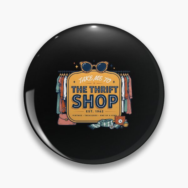 Item preview, Take Me to The Thrift Shop Vintage Shopping designed and sold by Redgiant87x.