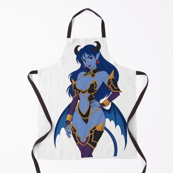 Item preview, Midnight Demoness – Retro Fantasy Pin Up designed and sold by  Hollow Moon Studios..