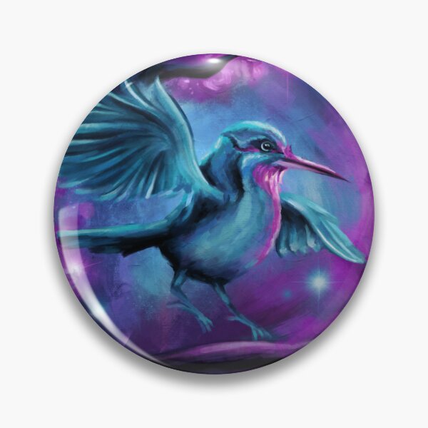 Item preview, Surreal Dreamy Fantasy magical bird and pink roses art designed and sold by Em0Zombie.