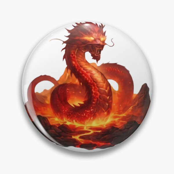 Item preview, Fiery Elemental Dragon Energy Flame Die Cut Sticker designed and sold by Ammeluk.