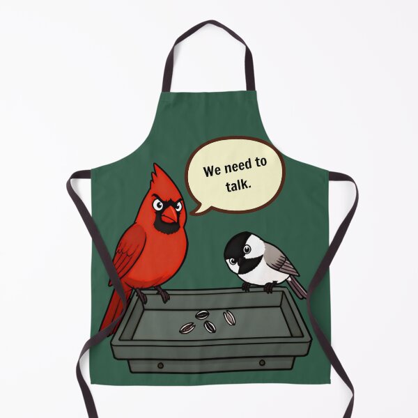 Item preview, Funny Empty Bird Feeder – We Need to Talk designed and sold by FreePath-Move.