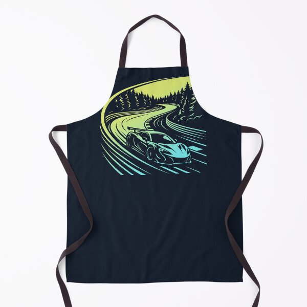 Item preview, Nordschleife Forest Racetrack Supercar Sports Car Graphic designed and sold by KiwiRider.