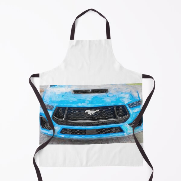 Item preview, 2025 Grabber Blue Ford Mustang GT 5.0 Premium Sports Car Art designed and sold by RichFrancoCars.