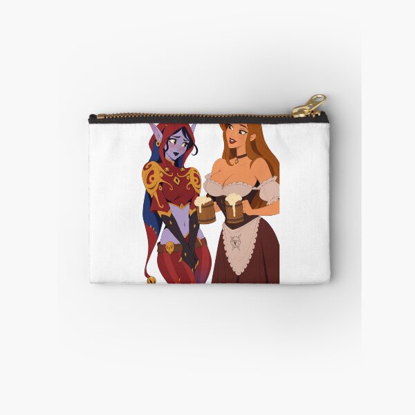 Item preview, Fantasy Tavern Pin Up – Enchantress & Ale Maiden designed and sold by  Hollow Moon Studios..