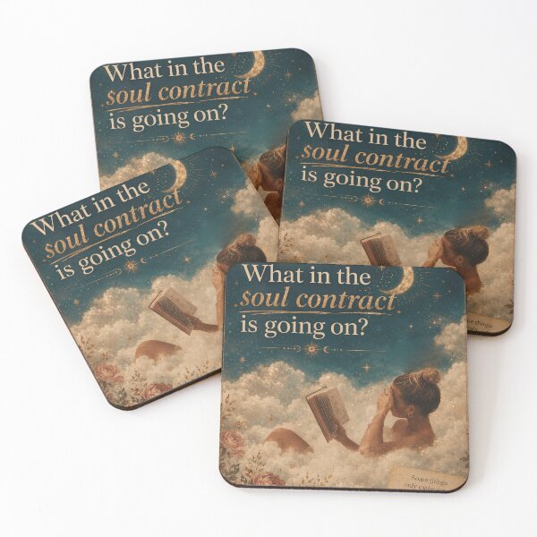 Item preview, What in the Soul Contract designed and sold by Sandy Beach Decor.