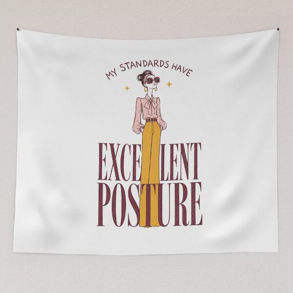 Item preview, High Standards Funny Saying Graphic Print  designed and sold by ice-apparel.