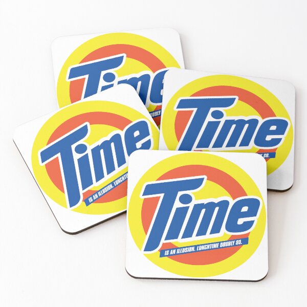 Item preview, Time is an Illusion. Lunchtime double so. designed and sold by Deviant Logic Design.