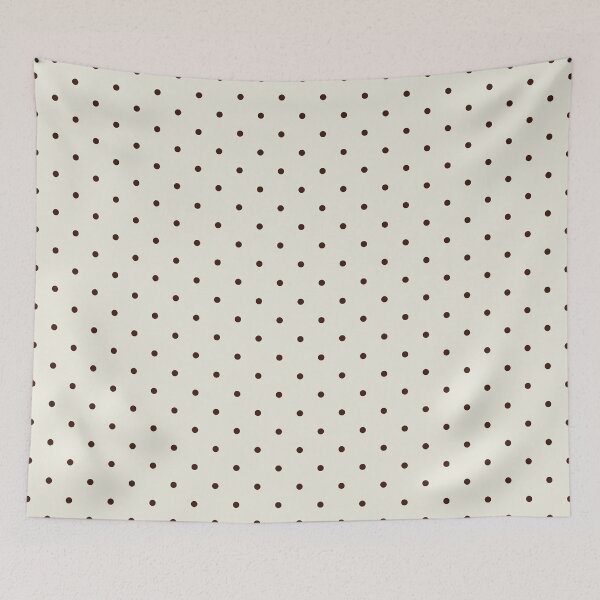 Item preview, Classic Brown and Light Beige Polka Dot Pattern – Retro Minimalist Style designed and sold by DaisyHouse.