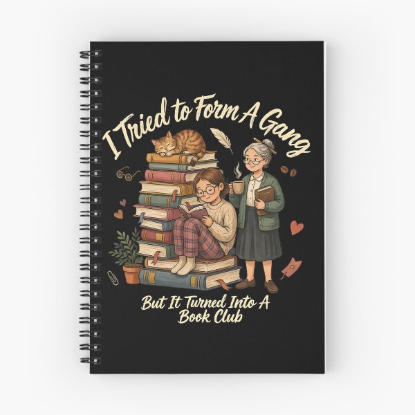 Item preview, I Tried to Form A Gang But It Turned Into A Book Club designed and sold by Redgiant87x.