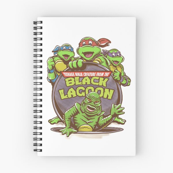 Item preview, Teenage Ninja Mutant Creature from the Black Lagoon designed and sold by ribncheese.