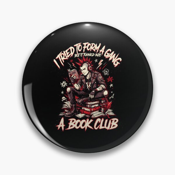 Item preview, I Tried to Form A Gang But It Turned Into A Book Club designed and sold by Redgiant87x.