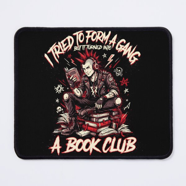 Item preview, I Tried to Form A Gang But It Turned Into A Book Club designed and sold by Redgiant87x.