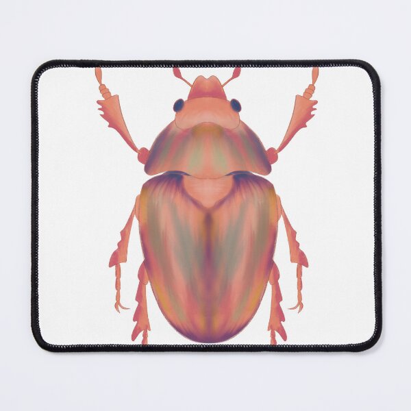 Item preview, Pastel Iridescent Jewel Beetle Boho Insect Sticker⁠ designed and sold by Random Ink Society.