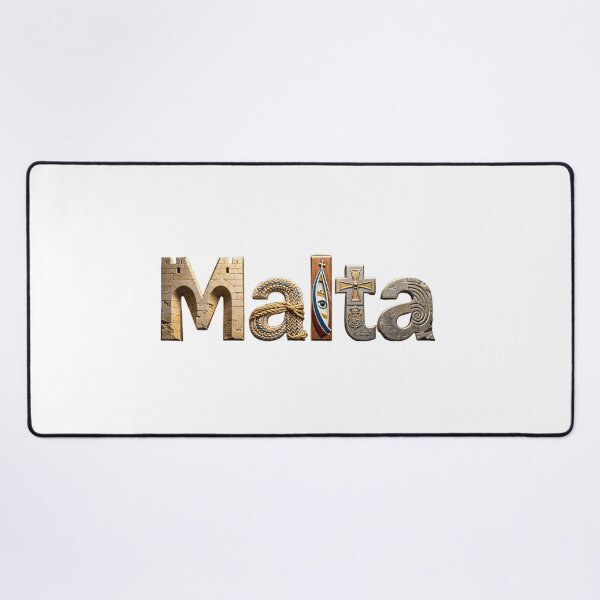 Item preview, Malta Travel Vintage Typography – Mediterranean Island Adventure designed and sold by VladisWorld.