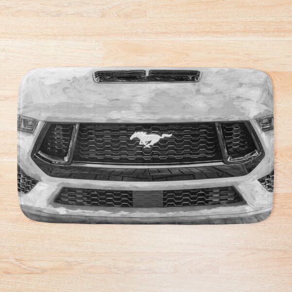 Item preview, 2025 Grabber Blue Ford Mustang GT 5.0 Premium Sports Car Art designed and sold by RichFrancoCars.