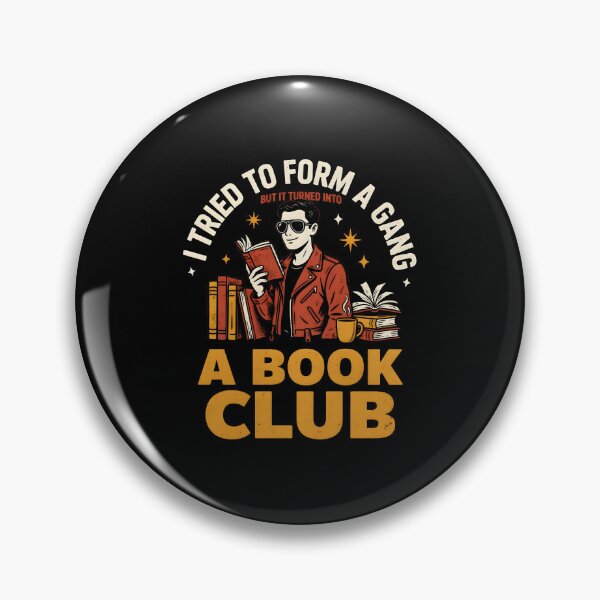Item preview, I Tried to Form A Gang But It Turned Into A Book Club designed and sold by Redgiant87x.
