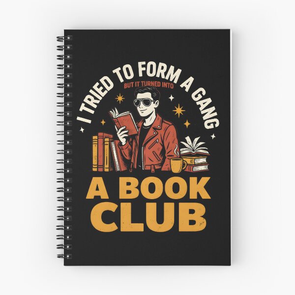 Item preview, I Tried to Form A Gang But It Turned Into A Book Club designed and sold by Redgiant87x.