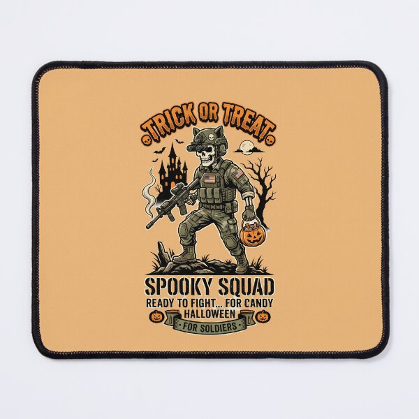 Item preview, Spooky squad ready to fight ...for candy - Halloween for soldiers designed and sold by ParadoxParadox.