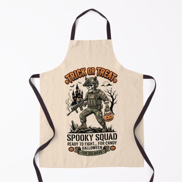 Artikelvorschau, Spooky squad ready to fight ...for candy - Halloween for soldiers entworfen und verkauft von ParadoxParadox.