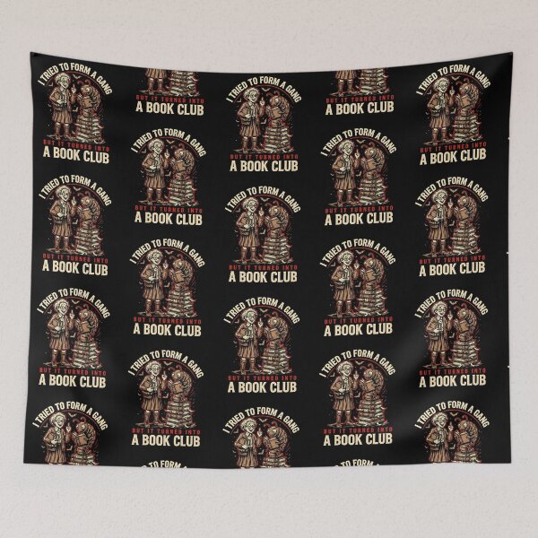 Item preview, I Tried to Form A Gang But It Turned Into A Book Club designed and sold by Redgiant87x.