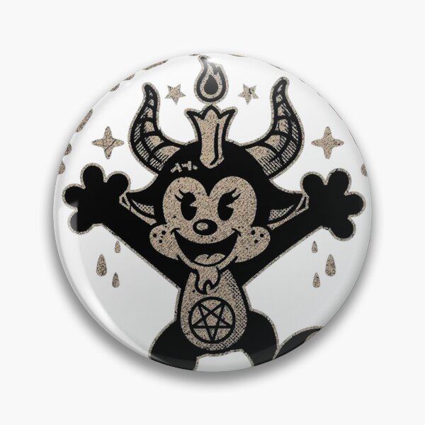 Item preview, Retro Cartoon Devil We're Fucked Vintage Rubber-Hose Sarcastic Art designed and sold by Mystic & Celestial Art.