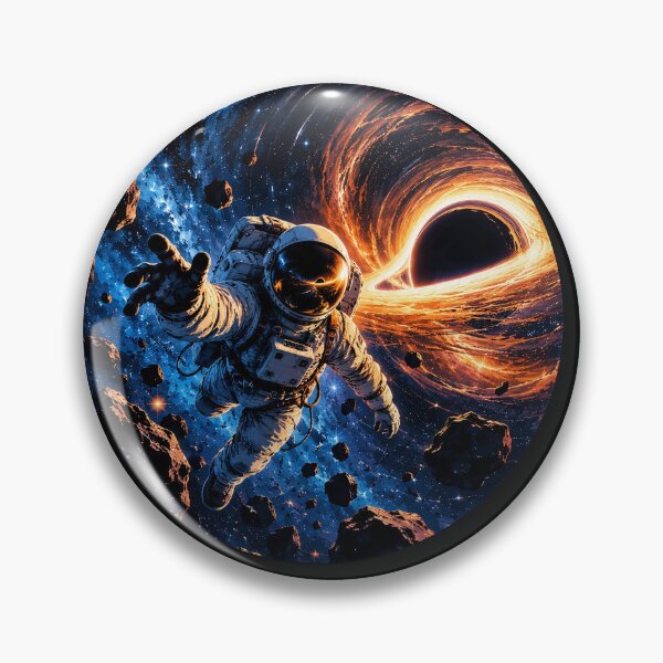 Item preview, Into the Black Hole – Astronaut Cosmic Adventure designed and sold by apex.vibe.