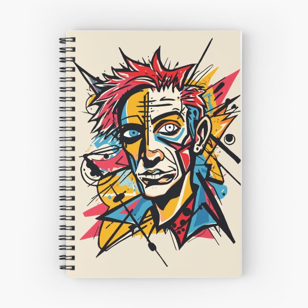 Item preview, Glam Punk Rock Star Portrait Graphic Pop Art designed and sold by ERODED SELF.