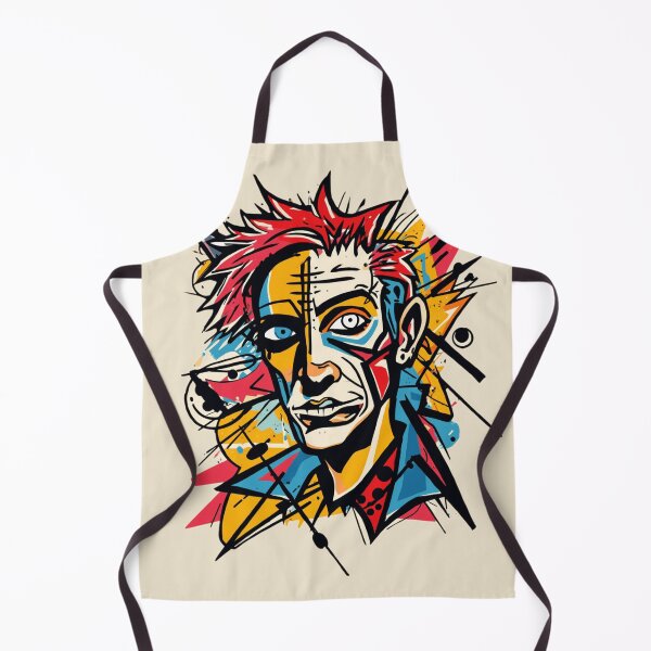 Item preview, Glam Punk Rock Star Portrait Graphic Pop Art designed and sold by ERODED SELF.