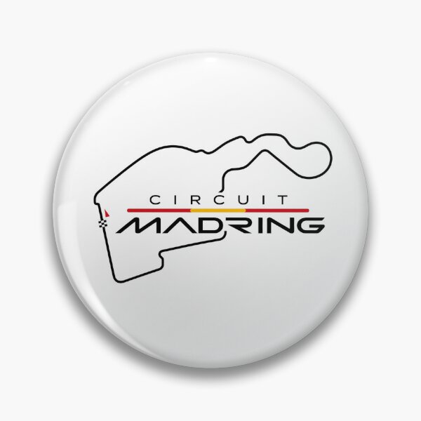Item preview, MADRING Madrid Grand Prix Circuit Illustration designed and sold by KawaiiDesigns26.