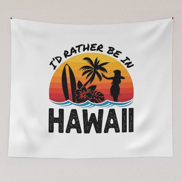 Item preview, I'd Rather Be in Hawaii designed and sold by jaygo.