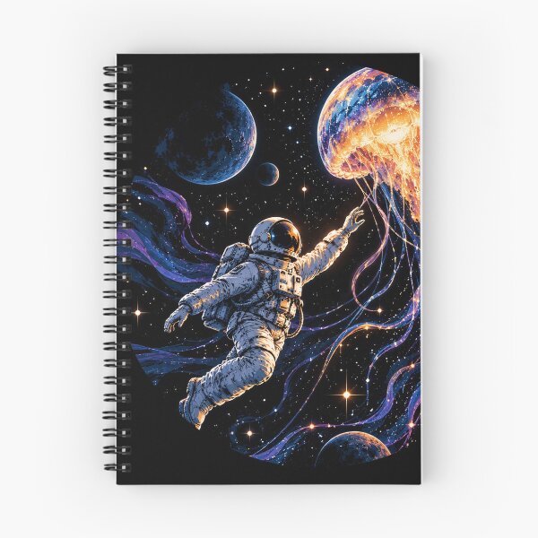 Item preview, Cosmic Encounter – Astronaut Meets a Space Creature designed and sold by apex.vibe.