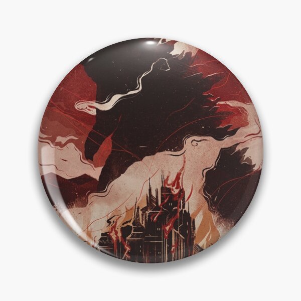 Item preview, Godzilla Inspired Original Custom Vintage Movie Poster Wall Art designed and sold by Cool Robot Bro..