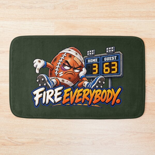 Item preview, Fire Everybody – Funny Football designed and sold by HO•Designs.