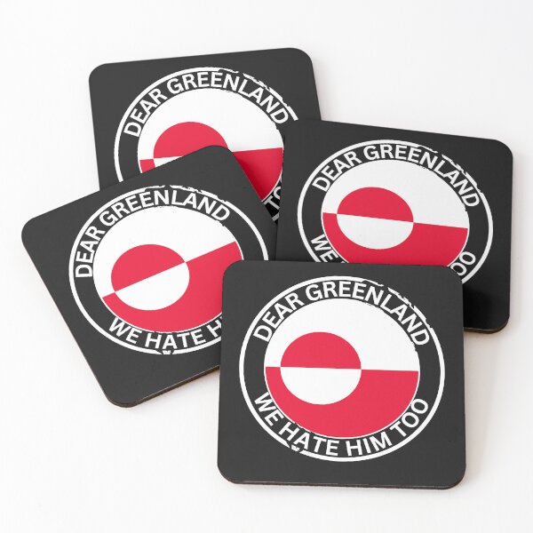 Item preview, Support and stand with Greenland Denmark Dear Greenland we hate him too  designed and sold by erozzz.