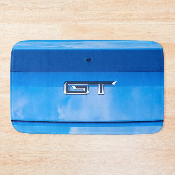 Item preview,  2025 Grabber Blue Ford Mustang GT 5.0 Premium Sports Car Art designed and sold by RichFrancoCars.