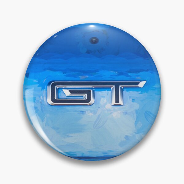 Item preview,  2025 Grabber Blue Ford Mustang GT 5.0 Premium Sports Car Art designed and sold by RichFrancoCars.