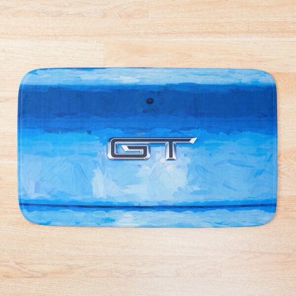 Item preview,  2025 Grabber Blue Ford Mustang GT 5.0 Premium Sports Car Art designed and sold by RichFrancoCars.